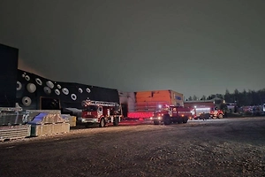 Крупный пожар в цехе сендвич-панелей под Тулой потушили спустя 8 часов