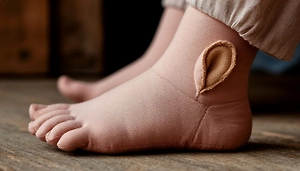 Китайские хирурги вернули пациентке ухо, пришив его к стопе