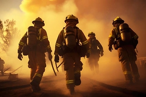  В Великобритании в парке развлечений Ocean Beach вспыхнул пожар