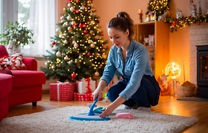 Клинер рассказала, как превратить уборку квартиры первого января в медитацию