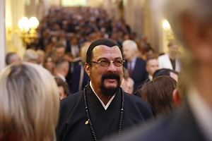 Актёр Стивен Сигал заявил, что гордится быть русским и жить в России