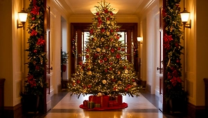 Россиян предупредили о штрафах до 15 тысяч рублей за ёлку в подъезде
