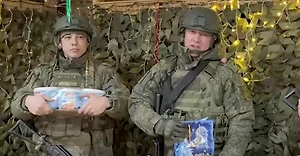 Наши парни в зоне СВО пожелали России победы в Новом году