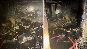 Женщина и девочка-подросток погибли во время пожара в Казани