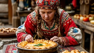 Тайны русской кухни: Кто такая драчёна и зачем носить её на кладбище? 