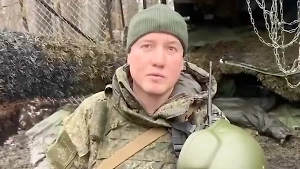 Российский боец Хакас на подбитом танке повёл колонну на штурм под Купянском