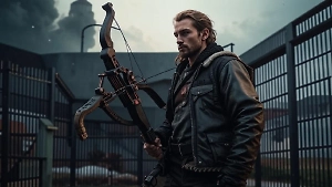 Таинственный «лучник» попытался передать наркотики зэкам, пустив стрелу по колонии