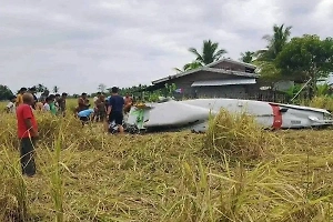 Самолёт с сотрудниками Пентагона рухнул на Филиппинах, выживших нет