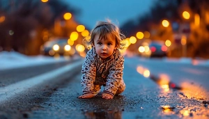 Стало известно о состоянии крохи, которую спас водитель в Подмосковье на дороге