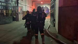МЧС: Пожар в здании бывшего Электрозавода в Москве ликвидировали
