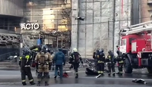 Причиной пожара в ростовском ТЦ стало короткое замыкание