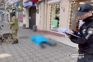 Отчаянные попытки нациста Ганула спастись от киллера попали на полное видео убийства