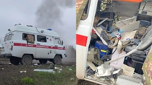 ВСУ ударили по машине скорой помощи в ЛНР, пострадали медики