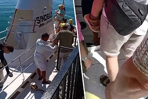 Появились жуткие кадры крушения батискафа «Синдбад» с туристами в Хургаде