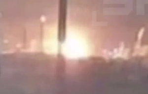 Появилось видео мощных взрывов на предприятии в Уфе