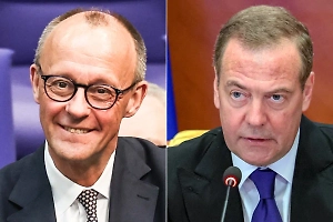 «Плохо начинаешь, Фриц!»: Медведев ответил на агрессивные выпады будущего канцлера ФРГ
