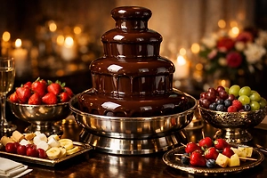 Шоколадные фонтаны могут исчезнуть в России из-за дефицита какао-бобов