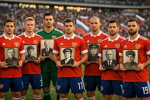 Футболисты и судьи выйдут с портретами фронтовиков: «Бессмертный полк» проведут на матчах РФС