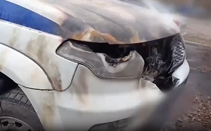 16-летняя школьница подожгла машину полицейских по наводке мошенников