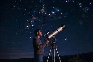 Комета, парад планет и звёздные дожди: Куда и когда смотреть в апреле на космическую красоту