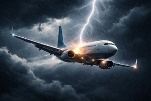 Молния пробила обшивку: самолёт Пермь — Сочи сняли с рейсов после посадки