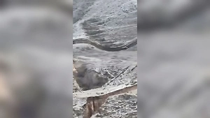 Километровый оползень сошёл в реку в Дагестане — есть риск подтопления