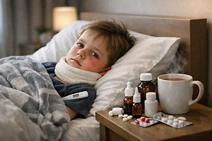 «Цикада» наступает: Родителям назвали симптомы нового штамма ковида, который поражает детей