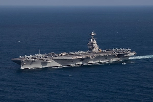 Авианосец USS Gerald Ford покинул Ближний Восток после рекордного похода