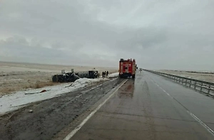 В перевернувшемся автобусе в Забайкалье ехали граждане КНР, пострадавших уже 14