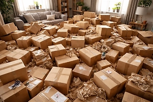 Тело женщины нашли под горами нераспакованных посылок с маркетплейсов