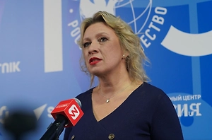 Захарова сравнила визит Каллас в Бучу с возвращением убийц на место преступления