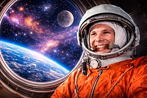 Он улыбался, но внутри всё сжималось: Life.ru раскрывает правду о первых минутах Гагарина в космосе