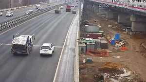 Смертельная авария с «Газелью» и Jaguar в Москве попала на видео