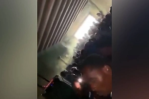 Появилось видео из крепости в Гаити, где в давке погибли 25 человек