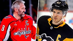 Овечкин и Сидни Кросби в 100-й раз встретились друг с другом в матче НХЛ