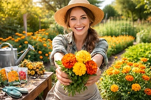 Убьёт колорадского жука, зацветёт в июне: пошаговая инструкция по высадке бархатцев