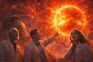 Магнитные бури 24–26 апреля: На Солнце замечена мощнейшая вспышка X2.5. Атака на Землю вот-вот начнётся