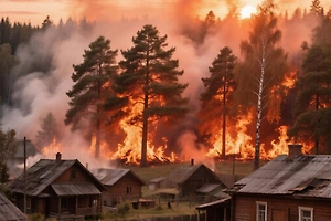 Жителей сибирских деревень охватила паника — новая волна лесных пожаров уже на пороге