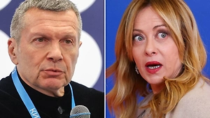 Боня попросила Соловьёва извиниться перед Мелони. Он отказался