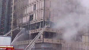 На стройке в Москве, где погибло 8 человек, была заблокирована пожарная лестница