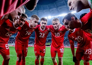 Сборная России осталась на 36-м месте в рейтинге ФИФА