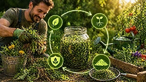 Дешёвое удобрение из сорняков за 7 дней: как получить богатый урожай, не потратив ни рубля