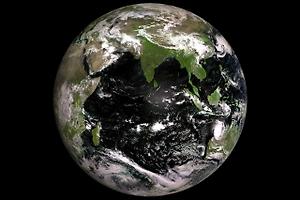 «Роскосмос» опубликовал снимок Земли, от которого захватывает дух