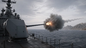 TWZ: ВМС США впервые за 38 лет применили палубные пушки у берегов Ирана 
