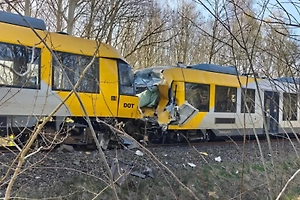 Два поезда столкнулись в Дании, несколько человек пострадали