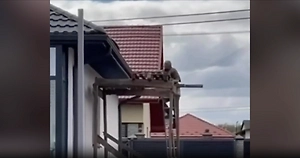 Сотрудники ТЦК решили избавить украинца от страха высоты и швырнули его с крыши