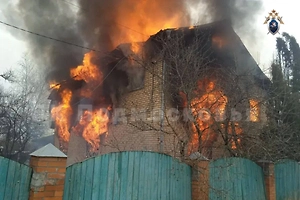 Годовалый ребёнок погиб при пожаре в частном доме в Ступине