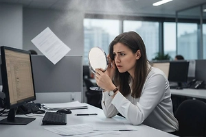 Американка обвинила «офисный воздух» в ухудшении кожи и волос 