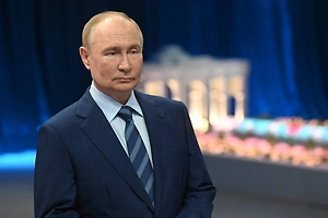 Путин назвал медведя опасным зверем и «серьёзной машиной»