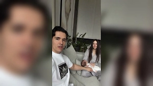 Онкобольная Лерчек воссоединилась с младшим сыном и вышла на связь в парике